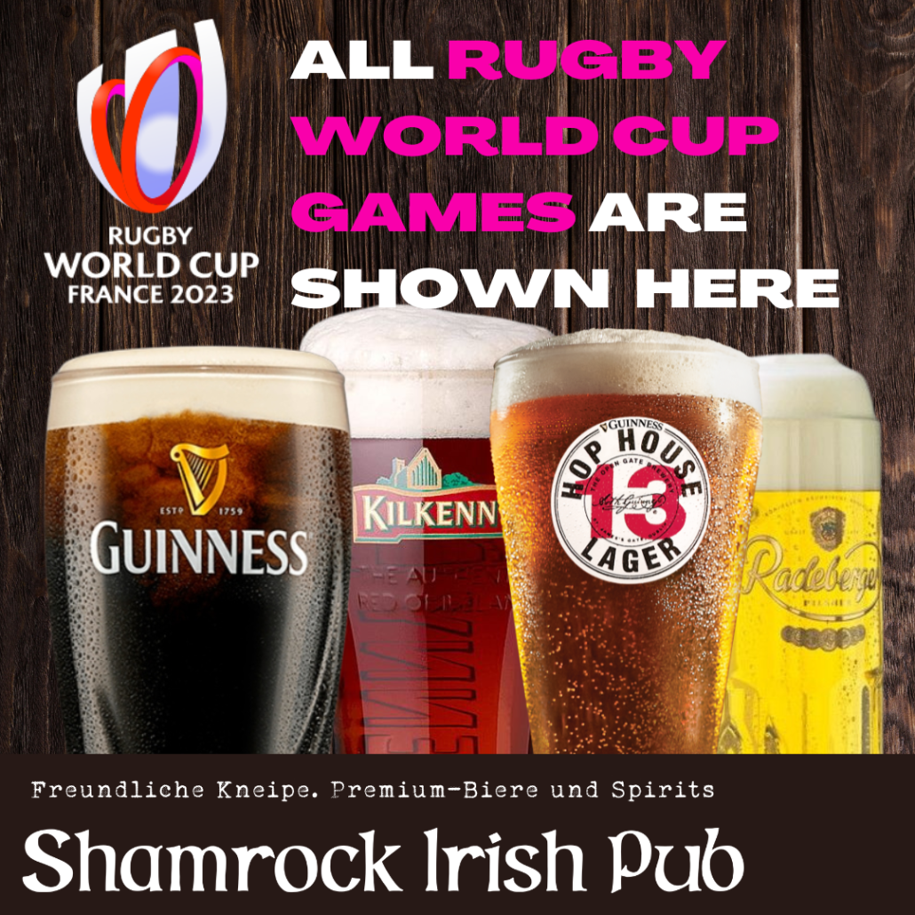 We are showing all Rugby World Cup Games 2023